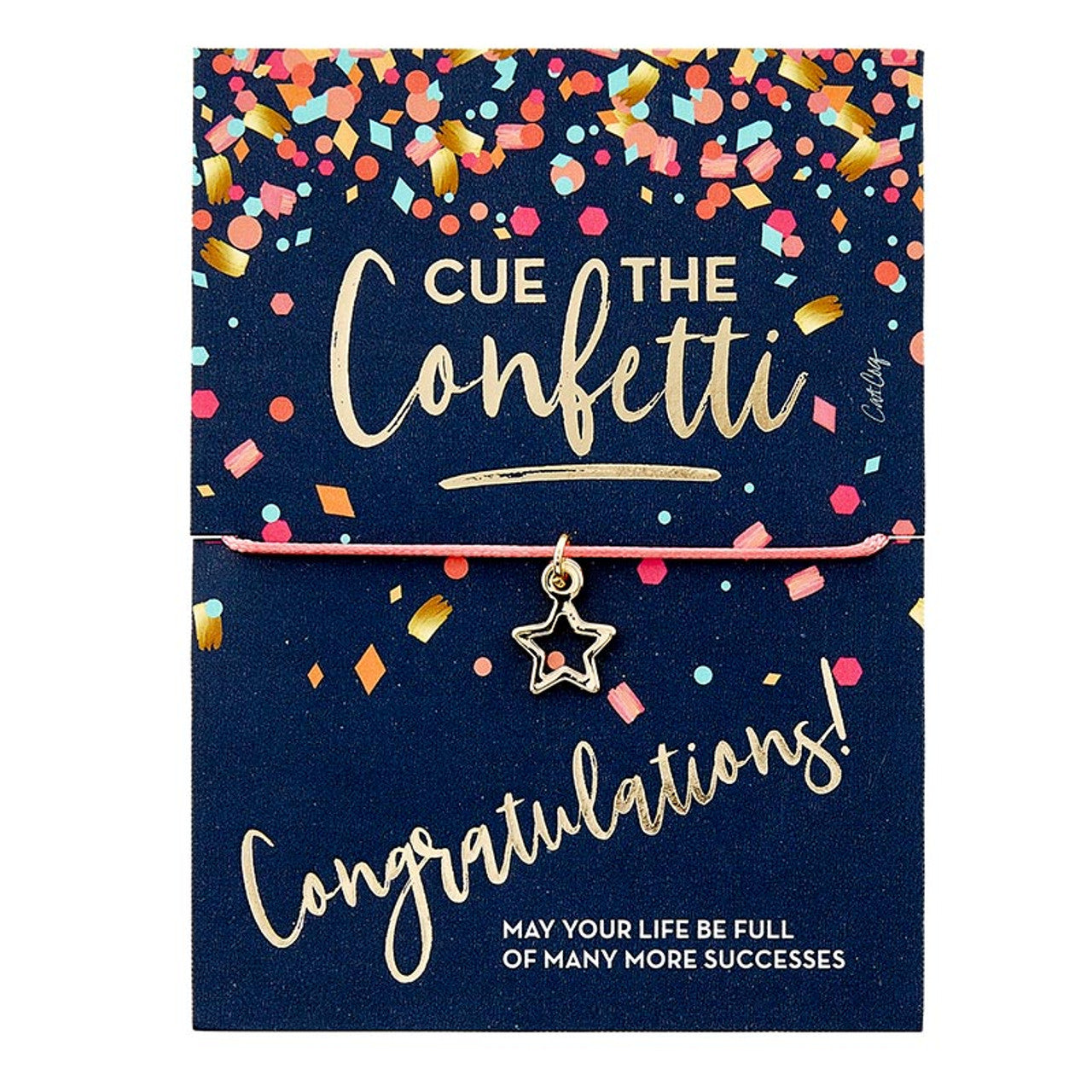 Confetti Star Cord Bracelet