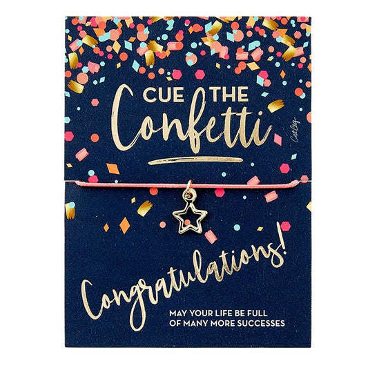 Confetti Star Cord Bracelet