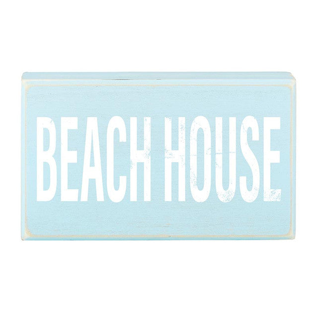 BEACH HOUSE BOX SIGN