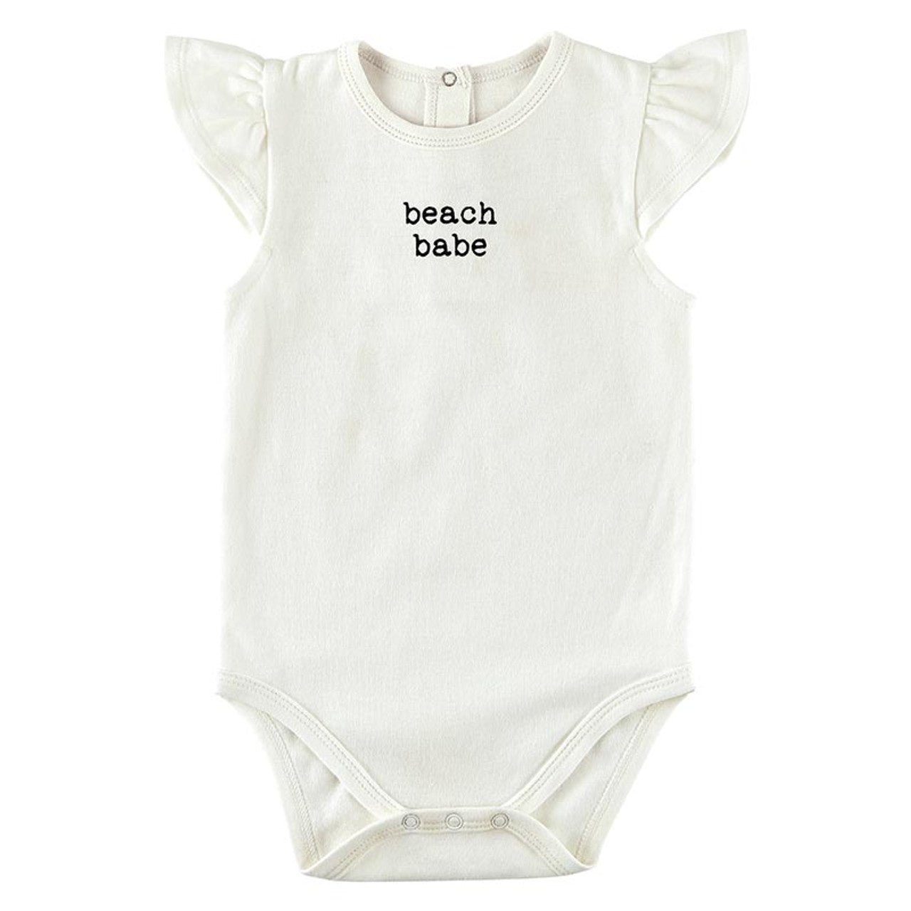 BEACH BABE RUFFLE SNAPSHIRT