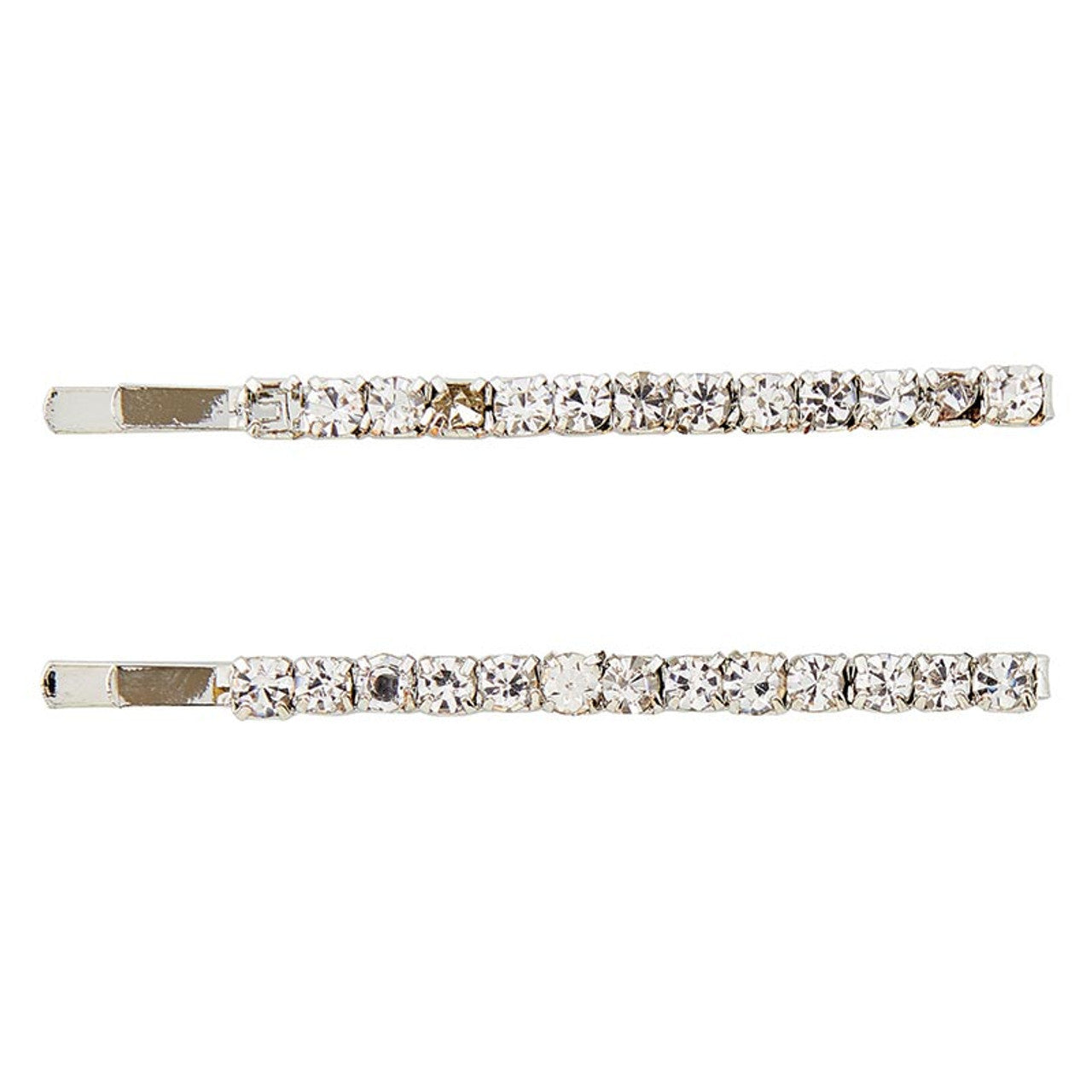 CLEAR SPARKLE HAIR PINS