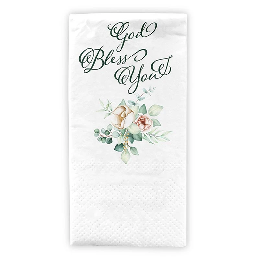 God Bless You Pocket Tissues Pack