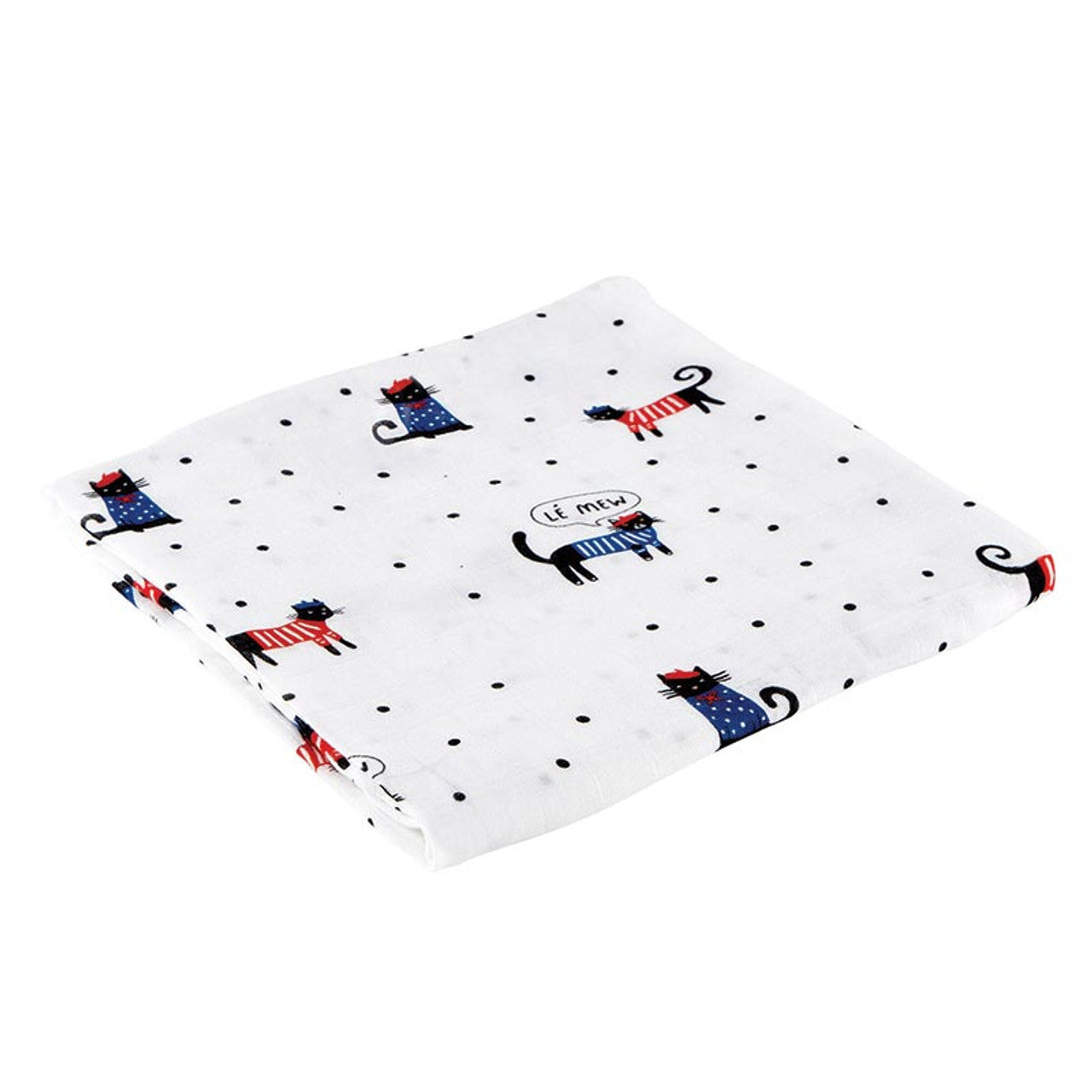 LE MEOW SWADDLE BLANKET