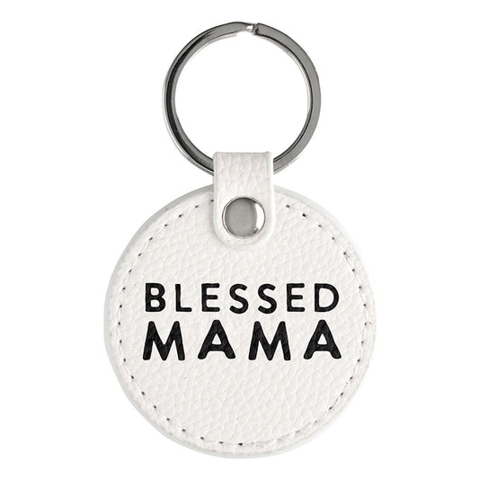 BLESSED MAMA KEYCHAIN