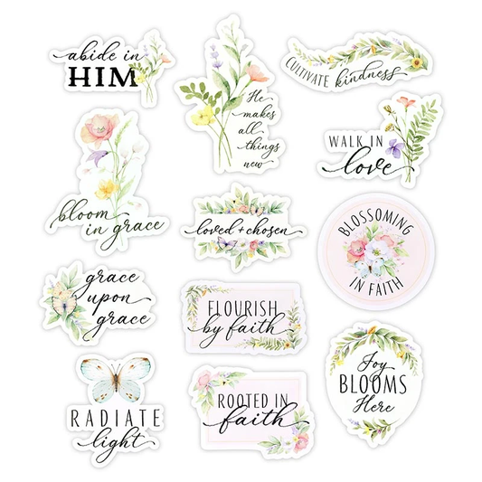 Dainty Floral Sticker Pack