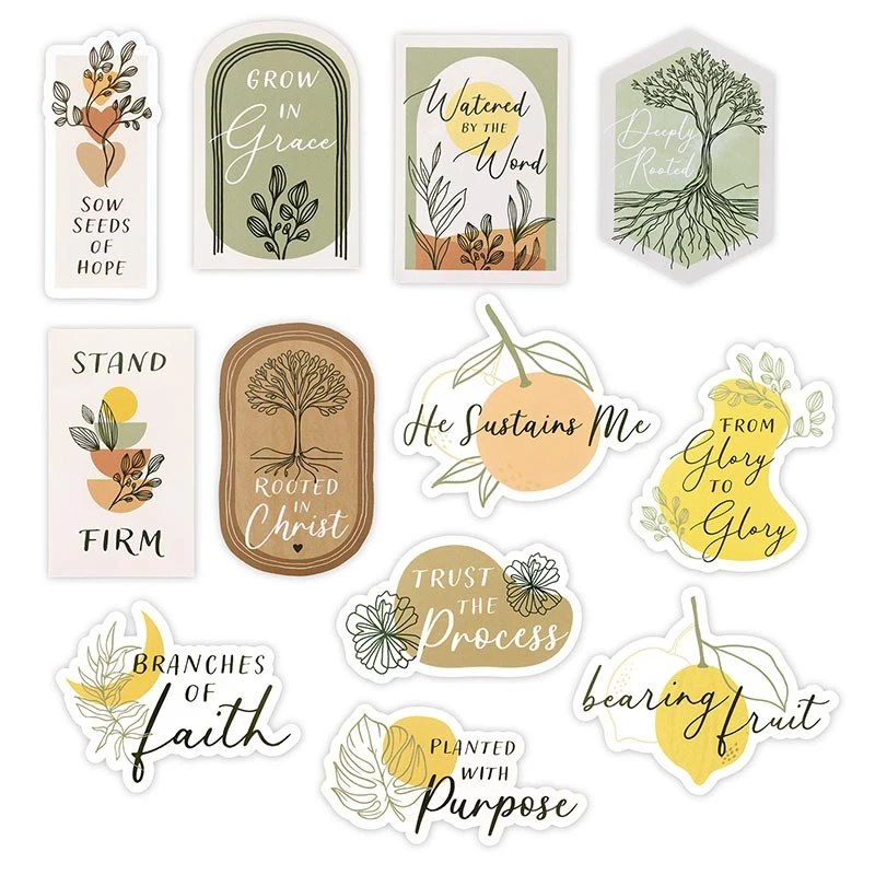 Rooted & Grow Sticker Pack