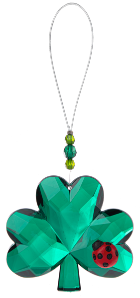 Lucky Ladybug Shamrock