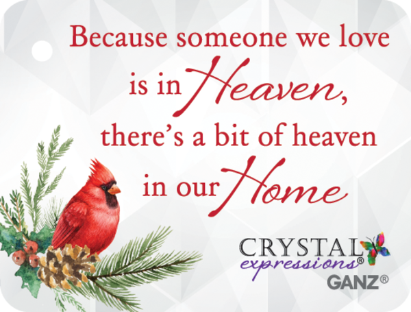 Christmas Tree With Cardinal Ornament