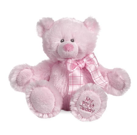 8" PINK MY FIRST TEDDY
