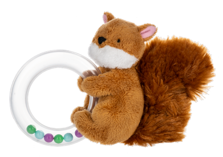 Squirrel Rattle Ring