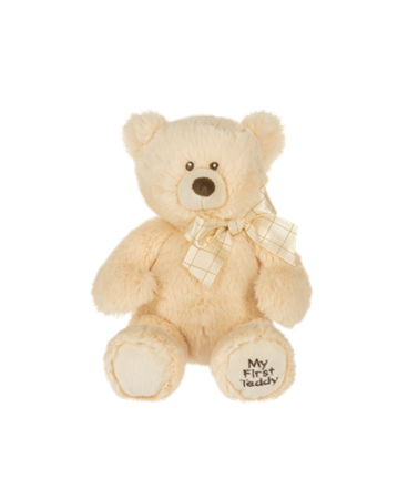 8" CREAM MY FIRST TEDDY