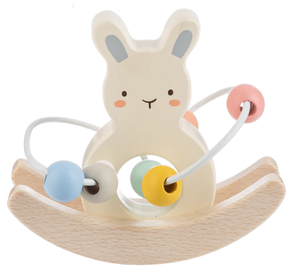 5" ROCKING BUNNY BEAD MAZE