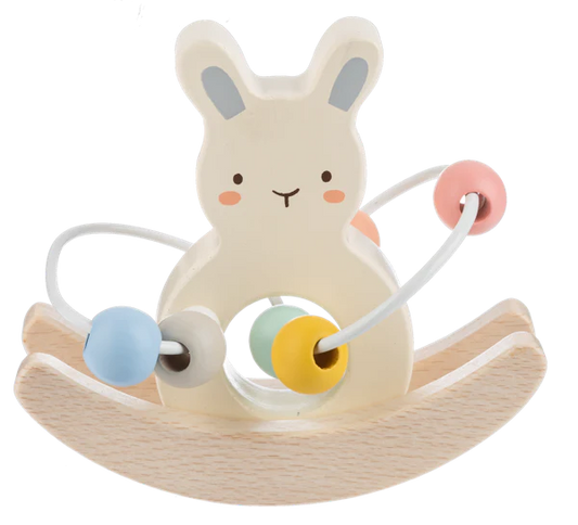 5" ROCKING BUNNY BEAD MAZE