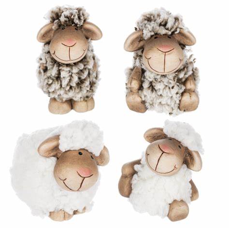 Sheep Figurine - Asst