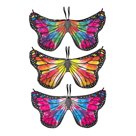 BUTTERFLY WINGS COSTUME - ASST