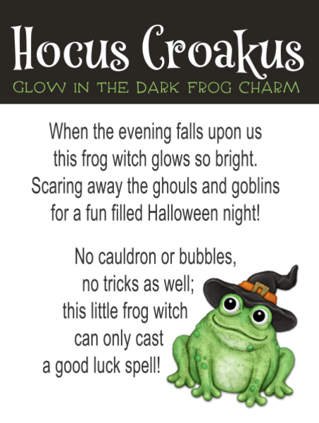 HOCUS CROAKUS GID FROG MINI FIGURINE