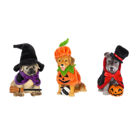 DOG Halloween Figurine - ASSORTED