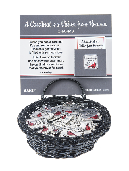 Cardinal Visitor From Heaven Pocket Toke