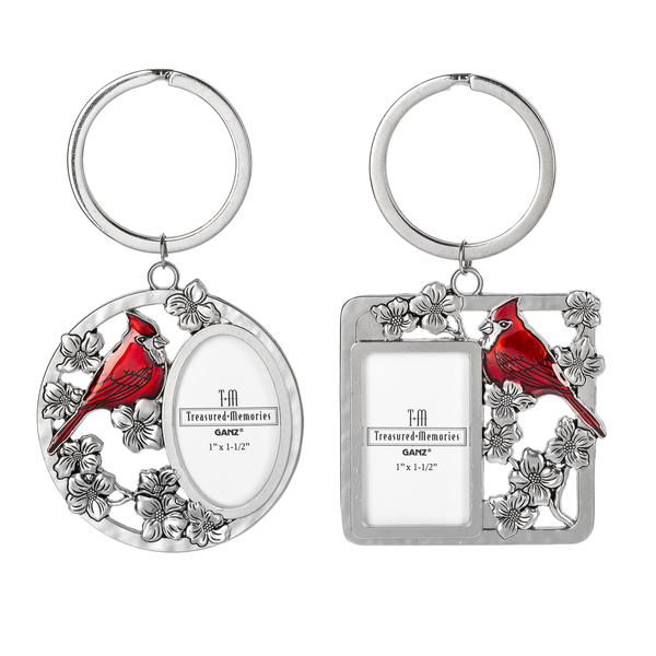 Cardinal Photo Keychain