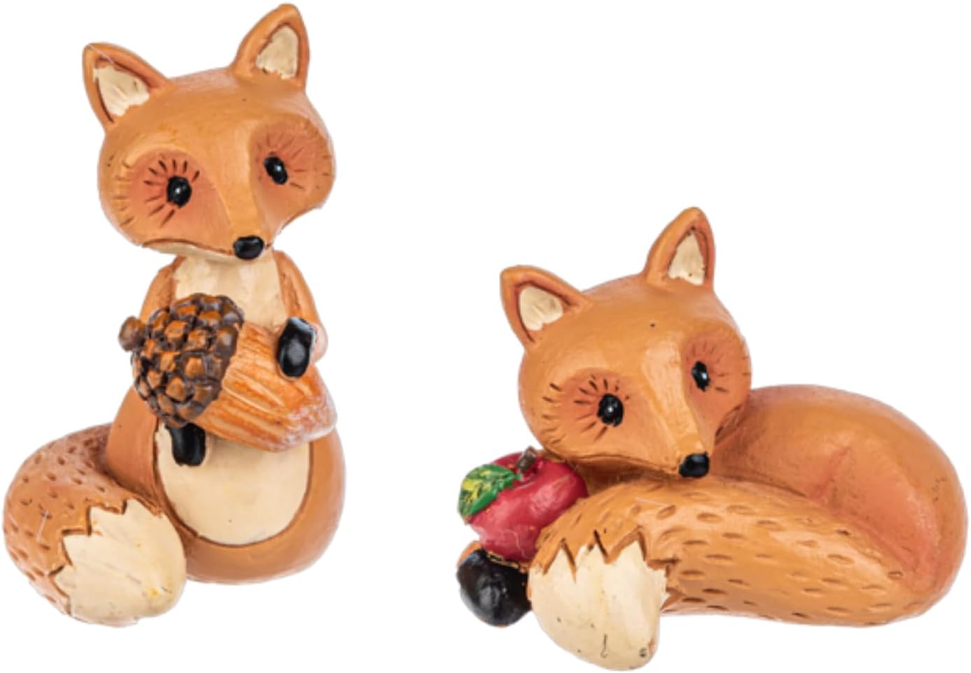 AUTUMN JOY FOX MINI FIGURINE ASST