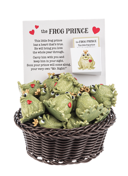 Mini Frog Prince Figurine