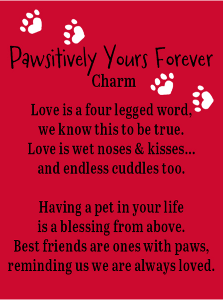 Cat or Dog Mini w/Heart Figurine