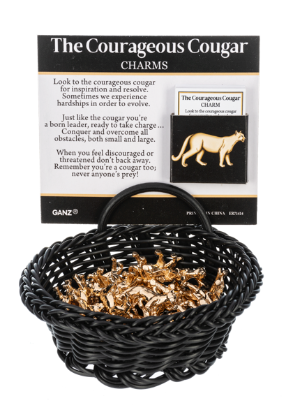 COUGAR CHARM WITH CARD