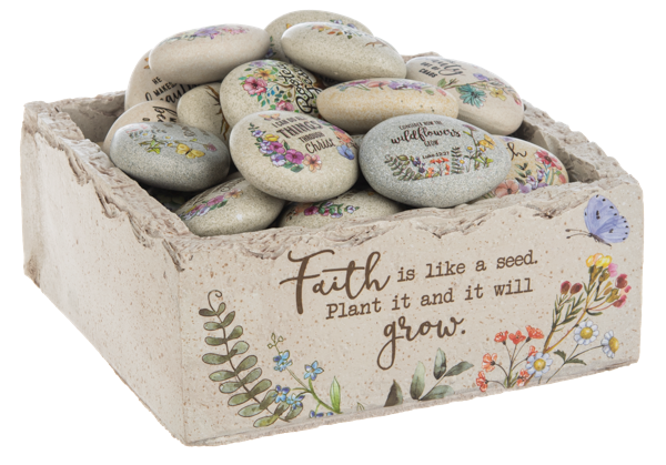 FAITH IS LIKE A SEED ASST STONE