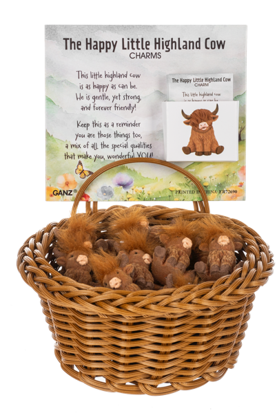 HIGHLAND COW MINI WITH CARD