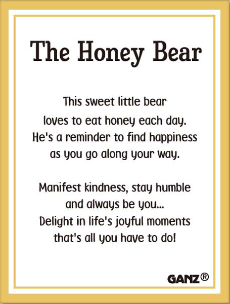Honey Bear Pocket Charm