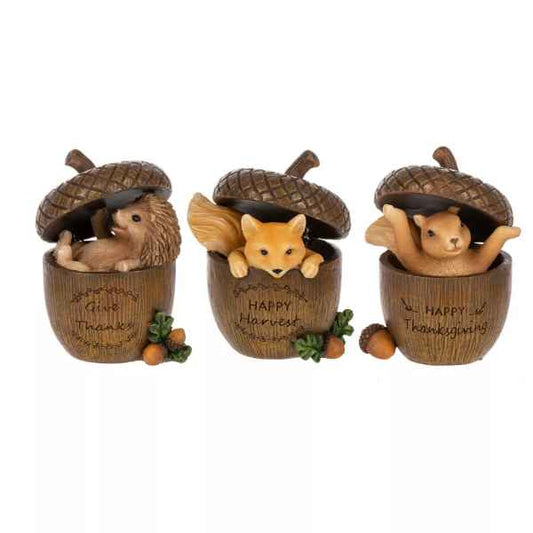 Autumn Friends Figurine