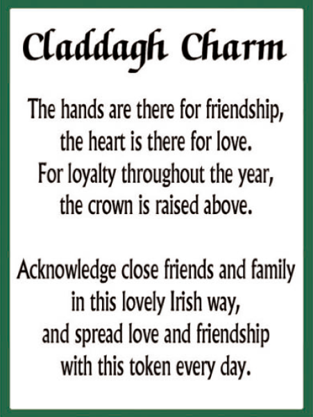 CLADDAGH POCKET TOKEN