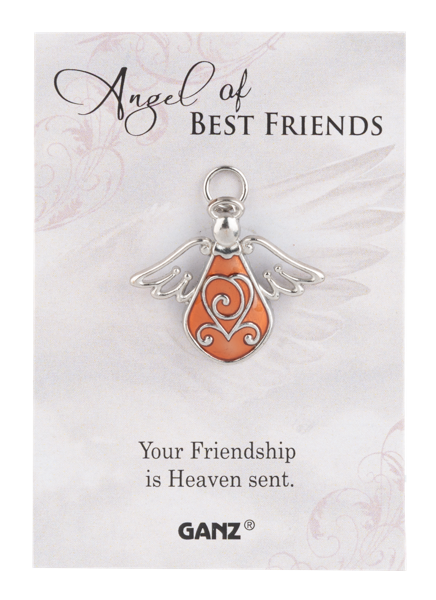 ANGEL OF BEST FRIENDS PIN