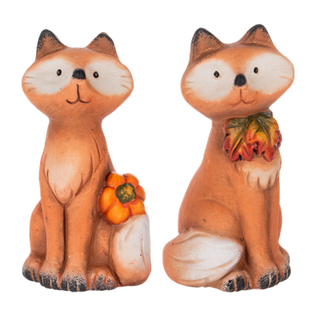 Fall Fox Figurine