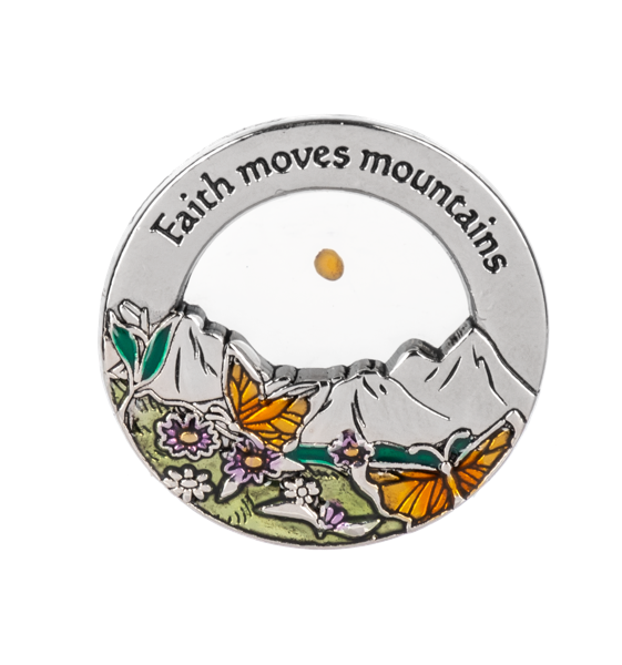 Faith Moves Mountains Pocket Token