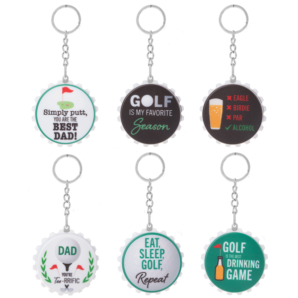 Golf Keychain - Asst