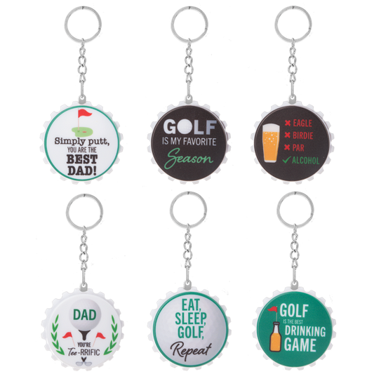 Golf Keychain - Asst