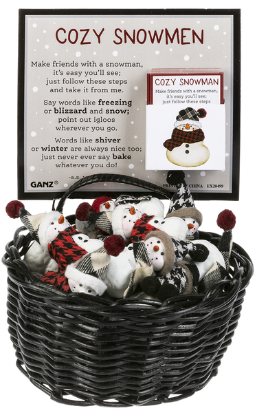 Mini Snowman Figurine