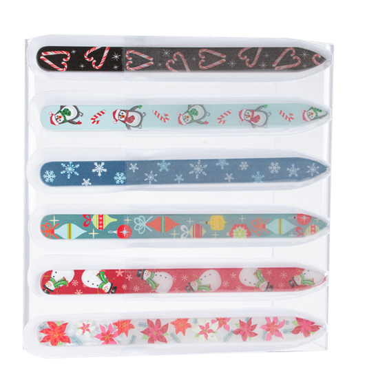 Glass Nail File Christmas