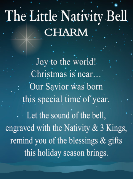 NATIVITY BELL POCKET TOKEN