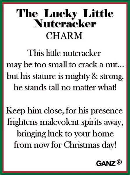 Nutcracker Pocket Token With Card