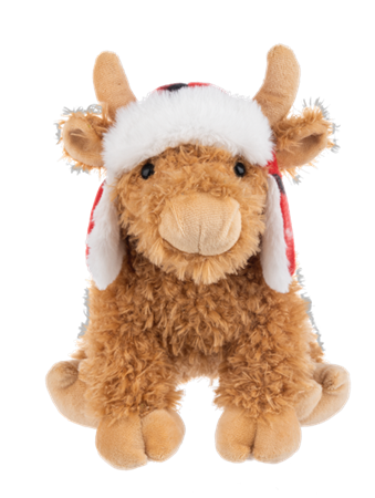 10" Flapjacks Highland Cow