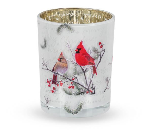 Large Cardinal Tealite Holder