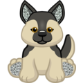 German Shepherd Webkinz