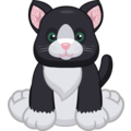 B/W Cat Webkinz