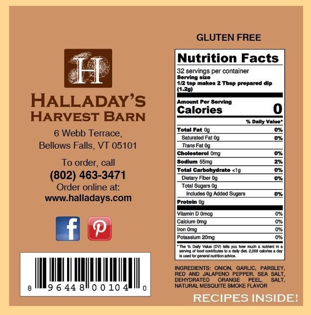 Garlic Chipoltle Dip Mix