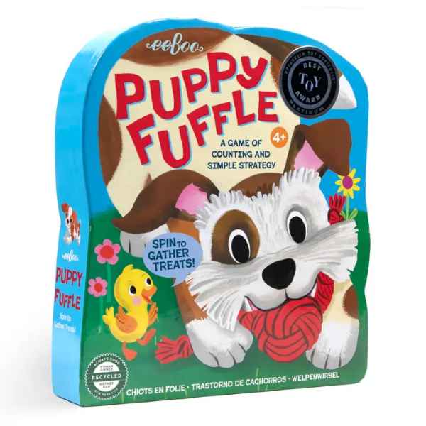 Puppy Fluffle Shape Spinner Game