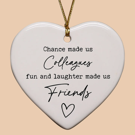 Colleagues Heart Ornament
