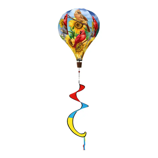 Cardinal Sunflowers Hot Air Balloon