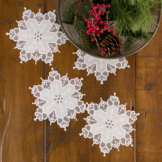 9" Doily Snowflake